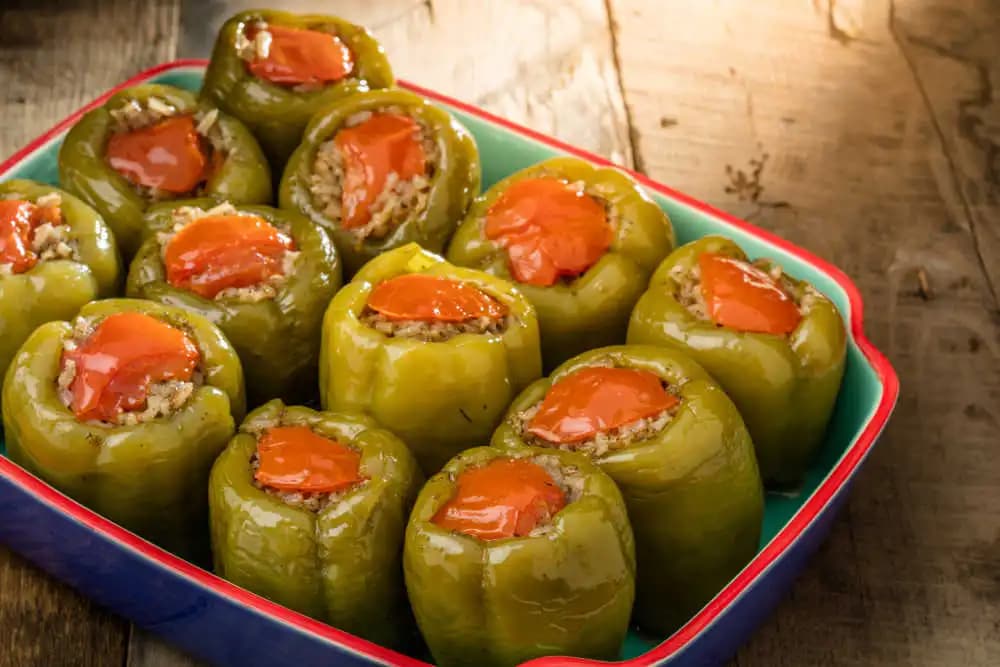 Zeytinyağlı Biber Dolma