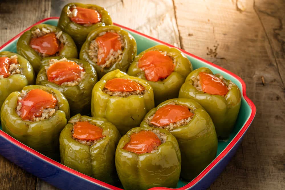 Zeytinyağlı Biber Dolma
